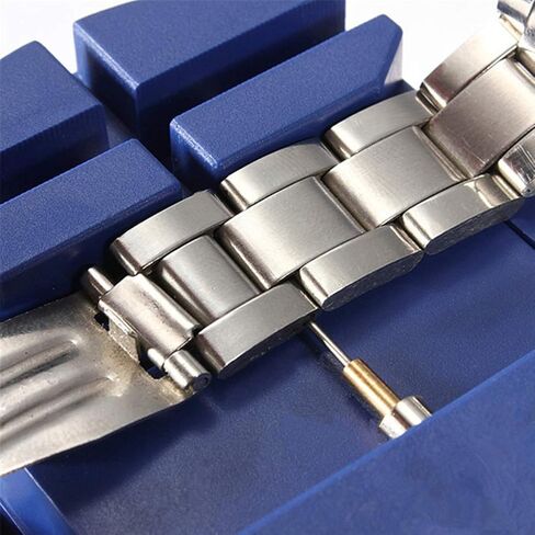 Watch Link Remover Strap Adjuster Bracelet Band Repair Tool Kit(Blue) in Saudi Arabia