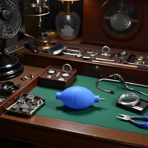 Blue Rubber Soft Cleaning Wristwatch Parts Cleaner Tool Dust Air Blower Pump Watch Accessory Watch Repair Tools and Kits Pocket Watch Chains in Saudi Arabia
