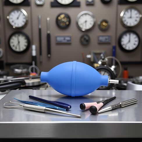 Blue Rubber Soft Cleaning Wristwatch Parts Cleaner Tool Dust Air Blower Pump Watch Accessory Watch Repair Tools and Kits Pocket Watch Chains in Saudi Arabia