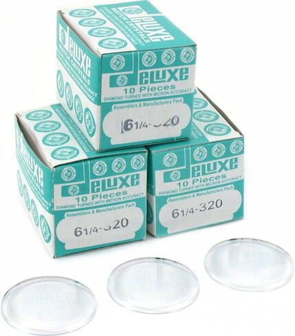 FindingKing 30 Plastic Watch Crystals Watchmakers Dome Parts 32mm in Saudi Arabia