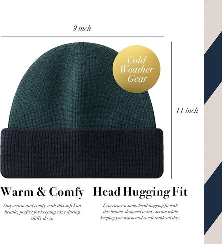 CALVIN & OLIVIA Lightweight Ultra-Soft Scarf with Hat - Perfect Holiday Gift for Men & Women in Kuwait