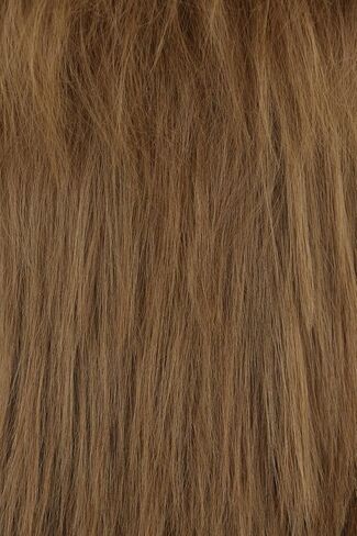 yuehong Long Dark Brown Women Wig Mullet Wig 70s 80s Rocker Wig Heavy Metal Style Cosplay Costume Wig with Necklace in Saudi Arabia