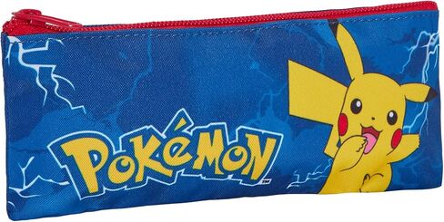 Pokemon Backpack + Lunch Bag + Pencil Case 3 Piece Pikachu School Bag Set College Travel Rucksack in Saudi Arabia