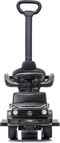 أفضل ركوب على سيارات الأطفال في الهواء الطلق مرسيدس جي واغون للأطفال الصغار من 1 إلى 3 سنوات مع الموسيقى ، وأصوات القرن ، والمقبض ، الأبيض in Kuwait