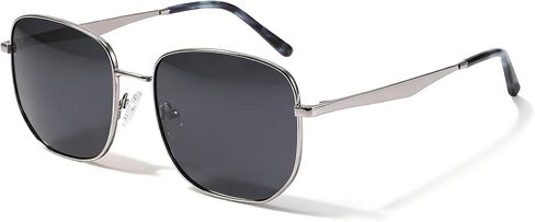 Trendy Square Retro Sunglasses for Men Women with Polarized TAC Lens und UV400 Protection Sunglasses in Saudi Arabia