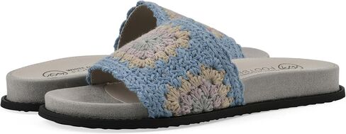 صندل نسائي من WHITE MOUNTAIN Maxim Macrame Slide - - 7.5 M in Kuwait