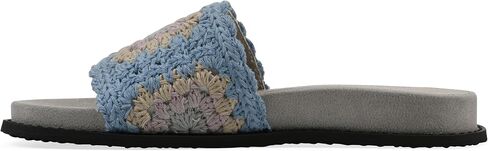 صندل نسائي من WHITE MOUNTAIN Maxim Macrame Slide - - 7.5 M in Kuwait