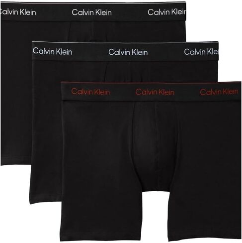 Calvin Klein mens Icon Cotton Stretch 3-pack Boxer Brief in Saudi Arabia