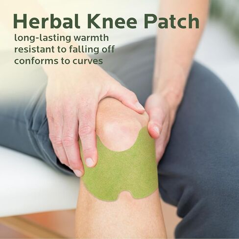 42Pcs Knee Relief Patch: Extra Strength Warming Herbal Plaster with Wormwood Extract - 12 Hour Heat for Joint, Muscle, Back & Neck in Saudi Arabia
