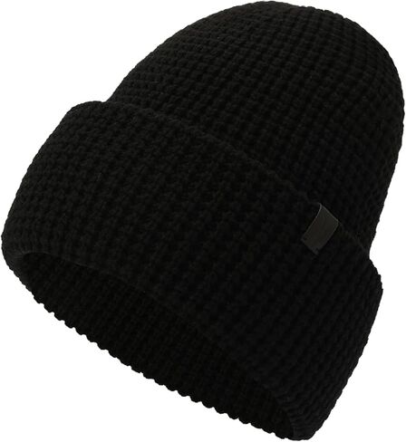 Allsaints Mens Waffle Stitch Beanie in Saudi Arabia