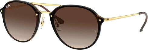 حزمة النظارات الشمسية Ray-Ban RB4292N: RB 4292N BLAZE DOUBLEBRIDGE 710/13 Blaze Doublebridge Light Havan 61mm ومجموعة تنظيف النظارات in Kuwait