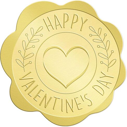 ملصقات عيد الحب السعيد في Sicohome 36pcs 1.5in ملصقات عيد الحب للأطفال البالغين ملصقات ملصقات مغلف الختم in Kuwait