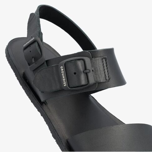 GROUNDIES Kos Men’s Barefoot Sandals – Wide Toe Box, Zero-Drop Leather Design, Flexible Outsole in Saudi Arabia