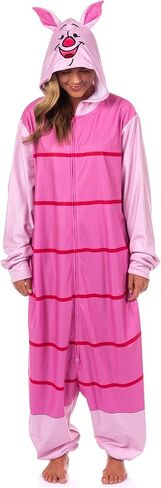 Disney Winnie The Pooh Union Suit Piglet Kigurumi Hooded Costume One Piece Pajama Loungewear in Saudi Arabia