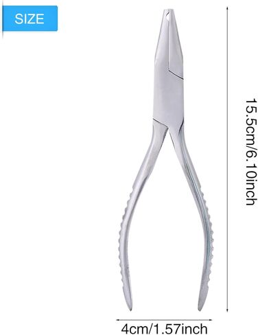 214 Stainless Steel Eyeglasses Nose Pad Pliers Glasses Repair Assembling & Adjusting Tools in Saudi Arabia