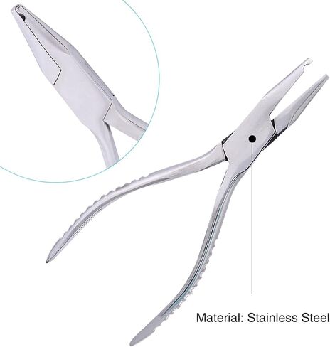 214 Stainless Steel Eyeglasses Nose Pad Pliers Glasses Repair Assembling & Adjusting Tools in Saudi Arabia
