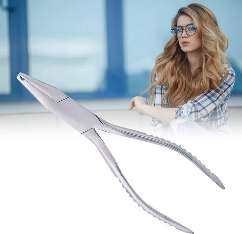 214 Stainless Steel Eyeglasses Nose Pad Pliers Glasses Repair Assembling & Adjusting Tools in Saudi Arabia