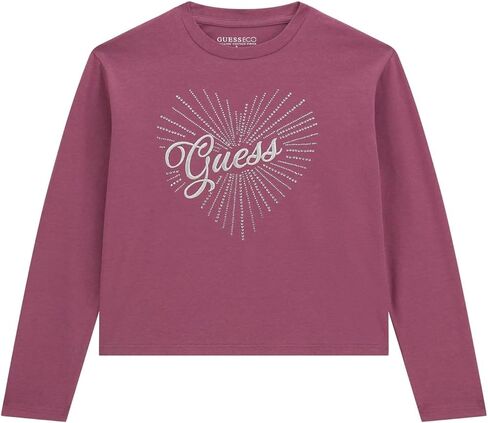 تي شيرت متوسط ​​الطول بأكمام طويلة من Guess Girls in Saudi Arabia