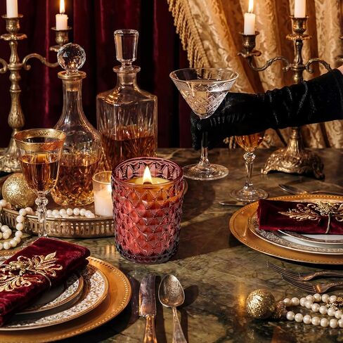 شمعة معطرة بالكمثرى والفريزيا من إم آند سينس | 16.6 أونصة، حرق لمدة 100 ساعة | شمع الصويا الطبيعي غير السام | يدوم طويلاً لعلاج الحالة المزاجية وتقديم الهدايا | للحمام والمطبخ والمكتب in Kuwait