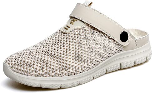 ihinzry Men's Women's Garden Clogs Hollow Mesh Clog Indoor Outdoor Slippers Nurse Work Mules in Saudi Arabia