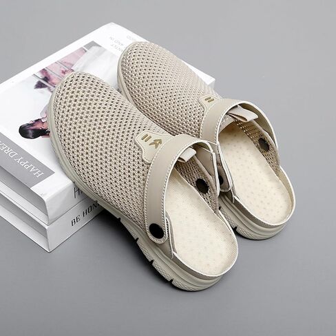 ihinzry Men's Women's Garden Clogs Hollow Mesh Clog Indoor Outdoor Slippers Nurse Work Mules in Saudi Arabia