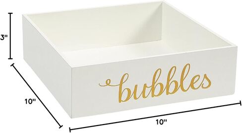 White Bubble Bottle Tray in Saudi Arabia