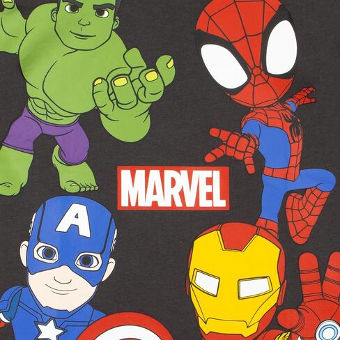 Marvel Shirt, Spidey and His Amazing Friends Boys Shirt, Short Sleeve Kids Tshirt, Superhero Boys Tee Shirts in Saudi Arabia