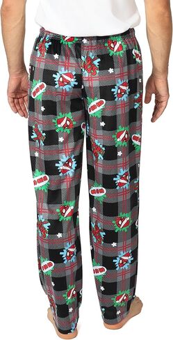 Marvel Men's Pajama Bottom, Lounge Pant With Drawstring, Ultra-soft & Comfortable, S in Saudi Arabia