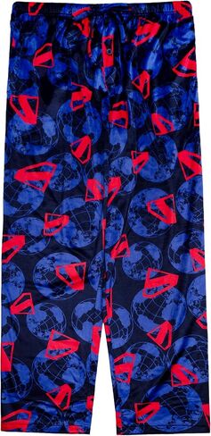 Superman mens Pajama Pants, Lounge Bottoms With Drawstring, Ultra-soft & Comfortable in Saudi Arabia