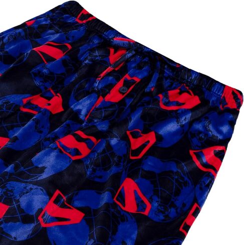 Superman mens Pajama Pants, Lounge Bottoms With Drawstring, Ultra-soft & Comfortable in Saudi Arabia