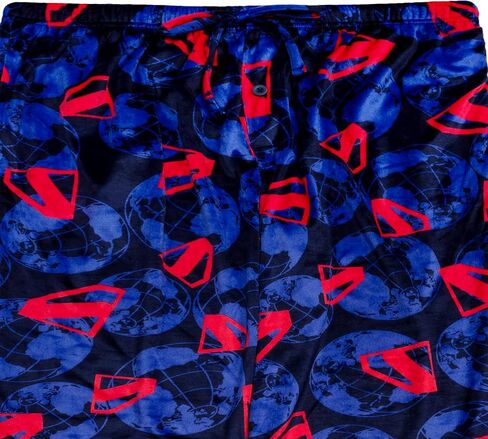 Superman mens Pajama Pants, Lounge Bottoms With Drawstring, Ultra-soft & Comfortable in Saudi Arabia