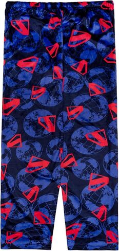 Superman mens Pajama Pants, Lounge Bottoms With Drawstring, Ultra-soft & Comfortable in Saudi Arabia