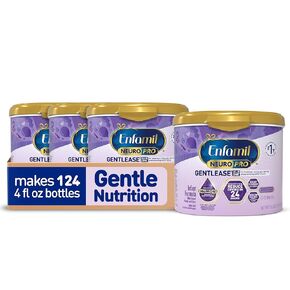 Enfamil NeuroPro Gentlease Baby Formula, Brain Building DHA, HuMO6 Immune Blend, Designed to Reduce Fussiness, Crying, Gas & Spit-up in 24 Hrs, Infant Formula Powder, Baby Milk, 35.2 Oz in Saudi Arabia