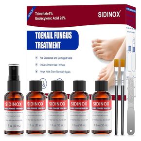 علاج أظافر القدم، قوة إضافية لإصلاح الأظافر التالفة، علاج سائل للأظافر التالفة، تغير لون الأظافر، أظافر القدم، يساعد على نمو الأظافر - بخاخ ورأس فرشاة ناعمة (1 أونصة سائلة/30 مل × 2 عبوة) in Saudi Arabia