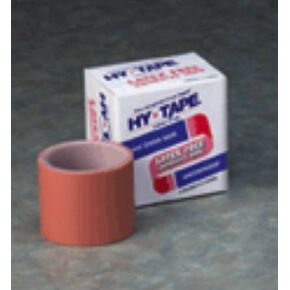 شريط لاصق طبي من Hy-Tape مقاوم للماء من أكسيد الزنك، 1/2 بوصة × 5 ياردة، وردي غير معقم، 105BLF - صندوق من 1 in Kuwait