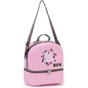 حقيبة غداء جديدة للأطفال من TILAMI معزولة بشكل مزدوج لحقيبة الظهر المتدحرجة للفتيات والأولاد للسفر والنزهات المدرسية، باللون الأزرق الداكن in Kuwait