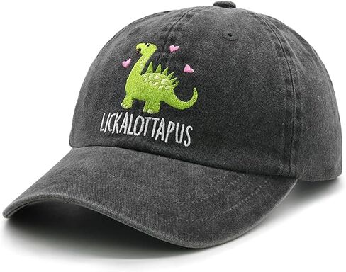 Waldeal Embroidered Lickalottapus Hat, Adjustable Baseball Cap for Girlfriend LGBT Birthday in Saudi Arabia