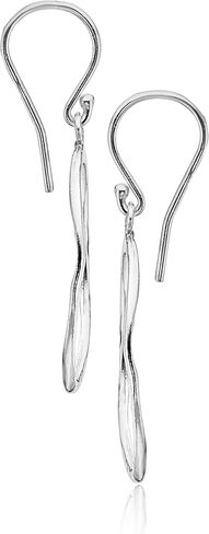 JEAN RACHEL JEWELRY 925 Sterling Silver Dangle Earrings for Women - Hoop Open Circle Vintage Design - Hypoallergenic, Lead & Nickel Free - Artisan Handcrafted Statement Earrings in Saudi Arabia