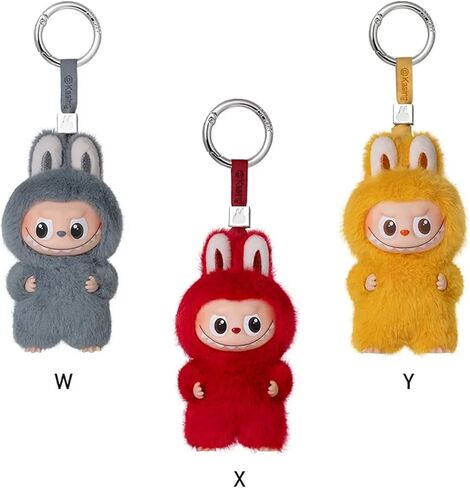 POP MART THE MONSTER PIN FOR LOVE Series قلادة قطيفة (N-Z) Popmart Mini Labubu Rabubu 4.0 Love Mini Love Keychain على الإنترنت لعبة قطيفة هدية للجسم الحب in Kuwait
