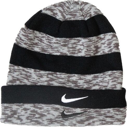 Nike Dual Swoosh Beanie & Gloves 2-Piece Set – Black – One Size Fits All (8 – 20) in Saudi Arabia