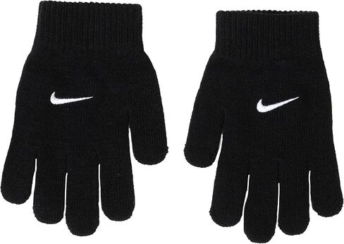 Nike Dual Swoosh Beanie & Gloves 2-Piece Set – Black – One Size Fits All (8 – 20) in Saudi Arabia