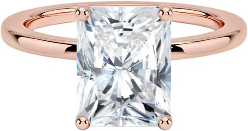 1 CT Lab Grown Diamond Solitaire Engagement Ring for Women | IGI Certified Wedding Diamond Promise/Anniversary Rings Gift for Her (F-G, VS2-SI1, 14K Solid White/Yellow/Rose Gold) in Kuwait