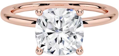 1 CT Lab Grown Diamond Solitaire Engagement Ring for Women | IGI Certified Wedding Diamond Promise/Anniversary Rings Gift for Her (F-G, VS2-SI1, 14K Solid White/Yellow/Rose Gold) in Kuwait