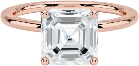 1 CT Lab Grown Diamond Solitaire Engagement Ring for Women | IGI Certified Wedding Diamond Promise/Anniversary Rings Gift for Her (F-G, VS2-SI1, 14K Solid White/Yellow/Rose Gold) in Kuwait