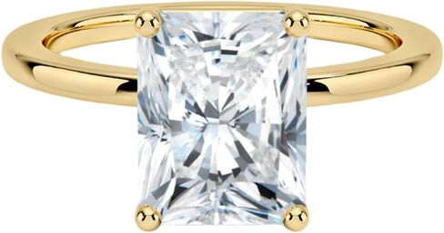 1 CT Lab Grown Diamond Solitaire Engagement Ring for Women | IGI Certified Wedding Diamond Promise/Anniversary Rings Gift for Her (F-G, VS2-SI1, 14K Solid White/Yellow/Rose Gold) in Kuwait