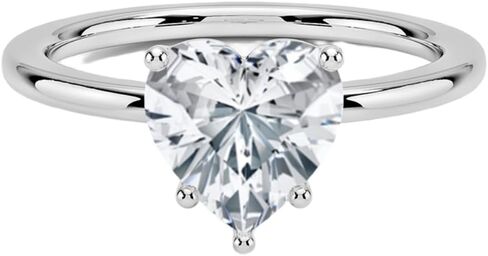 1 CT Lab Grown Diamond Solitaire Engagement Ring for Women | IGI Certified Wedding Diamond Promise/Anniversary Rings Gift for Her (F-G, VS2-SI1, 14K Solid White/Yellow/Rose Gold) in Kuwait