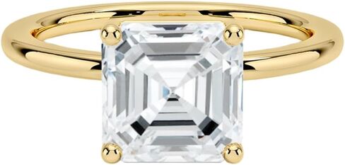 1 CT Lab Grown Diamond Solitaire Engagement Ring for Women | IGI Certified Wedding Diamond Promise/Anniversary Rings Gift for Her (F-G, VS2-SI1, 14K Solid White/Yellow/Rose Gold) in Kuwait