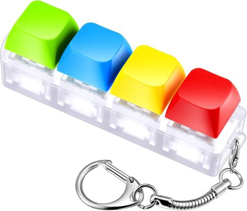 Taiyin Decompression Toys Keyboard Clicker Toy Keyboard Cube Toy Mechanical Key Toy Button Stress Relief for Adult Gifts to Relief Pass Time in Saudi Arabia