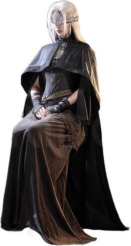 KIRA KIRA Anime Gothic Cosplay Costume Doki-R Medieval Cloak Outfits Halloween Costume Plus Size in Saudi Arabia