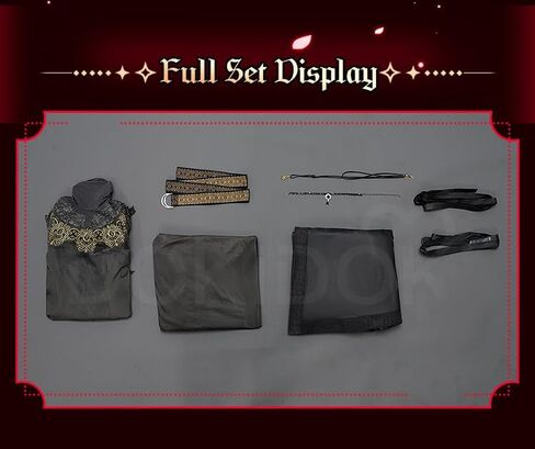 KIRA KIRA Anime Gothic Cosplay Costume Doki-R Medieval Cloak Outfits Halloween Costume Plus Size in Saudi Arabia
